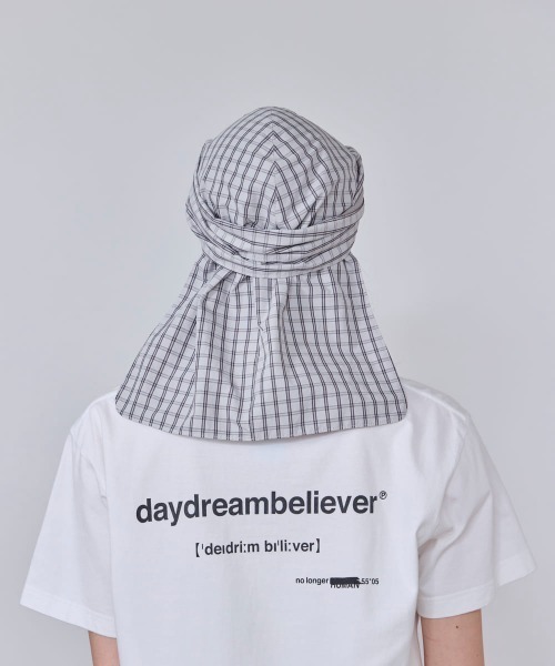 OVERRIDE（オーバーライド）の「OVERRIDE  REC SUNSHADE SCARF CAP SG / オーバーライド（キャップ・レディース・ライトグレー/ブラック・57~59cm）」の18枚目の写真