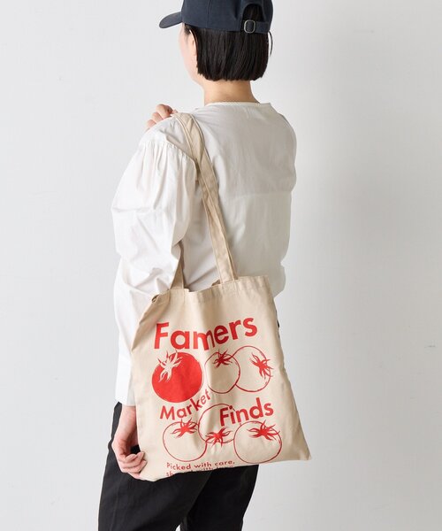 BIRTHDAY BAR（バースデイバー）の「Food Party Tote　フードパーティートートバッグ（トートバッグ・レディース・ベージュ/カーキ/ピンク/グリーン・0）」の2枚目の写真