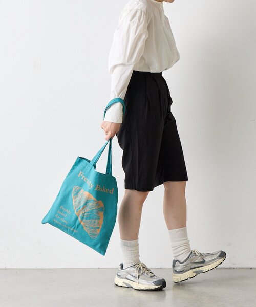 BIRTHDAY BAR（バースデイバー）の「Food Party Tote　フードパーティートートバッグ（トートバッグ・レディース・ベージュ/カーキ/ピンク/グリーン・0）」の5枚目の写真