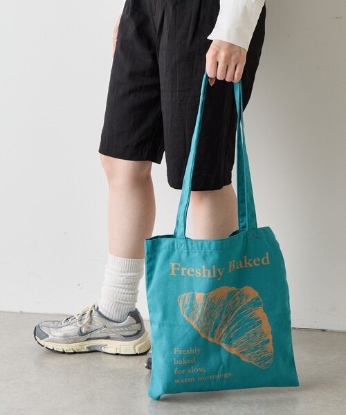 BIRTHDAY BAR（バースデイバー）の「Food Party Tote　フードパーティートートバッグ（トートバッグ・レディース・ベージュ/カーキ/ピンク/グリーン・0）」の14枚目の写真