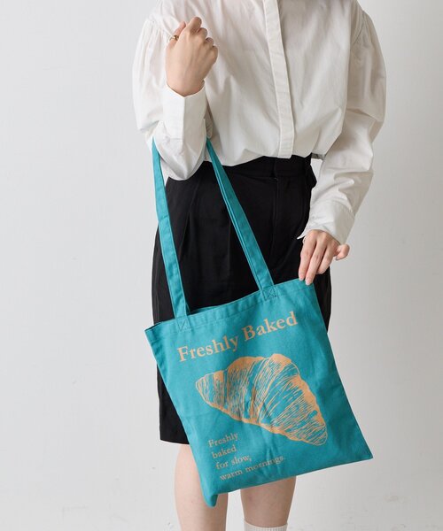 BIRTHDAY BAR（バースデイバー）の「Food Party Tote　フードパーティートートバッグ（トートバッグ・レディース・ベージュ/カーキ/ピンク/グリーン・0）」の16枚目の写真