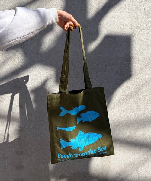 BIRTHDAY BAR（バースデイバー）の「Food Party Tote　フードパーティートートバッグ（トートバッグ・レディース・ベージュ/カーキ/ピンク/グリーン・0）」の18枚目の写真