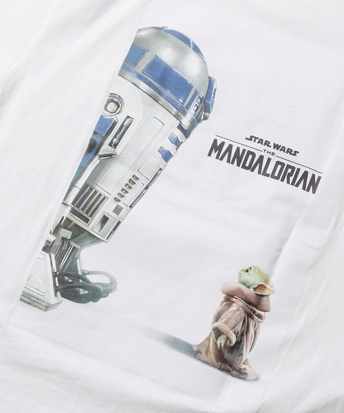JOHN'S CLOSET（ジョンズクローゼット）の「【k】〔STAR WARS/スターウォーズ〕Mandalorian Tシャツ（Tシャツ/カットソー・メンズ・ブラック系その他/ホワイト系その他2/ブラック系その他2/ホワイト系その他・MEDIUM/LARGE）」の6枚目の写真