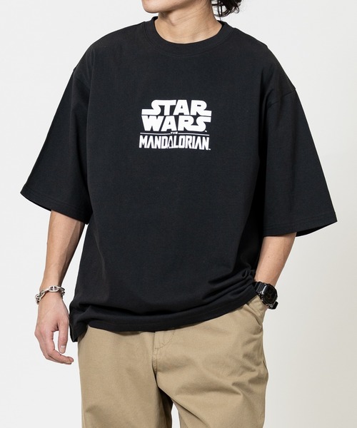 JOHN'S CLOSET（ジョンズクローゼット）の「【k】〔STAR WARS/スターウォーズ〕Mandalorian Tシャツ（Tシャツ/カットソー・メンズ・ブラック系その他/ホワイト系その他2/ブラック系その他2/ホワイト系その他・MEDIUM/LARGE）」の14枚目の写真