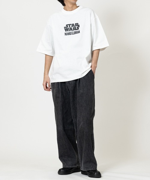 JOHN'S CLOSET（ジョンズクローゼット）の「【k】〔STAR WARS/スターウォーズ〕Mandalorian Tシャツ（Tシャツ/カットソー・メンズ・ブラック系その他/ホワイト系その他2/ブラック系その他2/ホワイト系その他・MEDIUM/LARGE）」の11枚目の写真