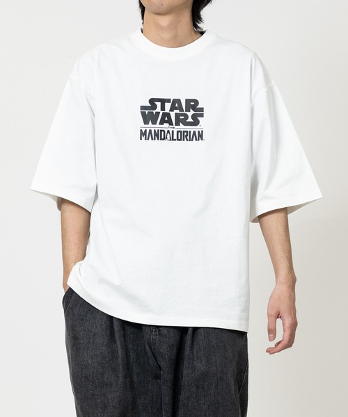 JOHN'S CLOSET（ジョンズクローゼット）の「【k】〔STAR WARS/スターウォーズ〕Mandalorian Tシャツ（Tシャツ/カットソー・メンズ・ブラック系その他/ホワイト系その他2/ブラック系その他2/ホワイト系その他・MEDIUM/LARGE）」の8枚目の写真