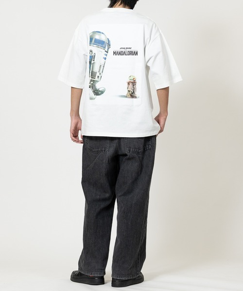 JOHN'S CLOSET（ジョンズクローゼット）の「【k】〔STAR WARS/スターウォーズ〕Mandalorian Tシャツ（Tシャツ/カットソー・メンズ・ブラック系その他/ホワイト系その他2/ブラック系その他2/ホワイト系その他・MEDIUM/LARGE）」の13枚目の写真