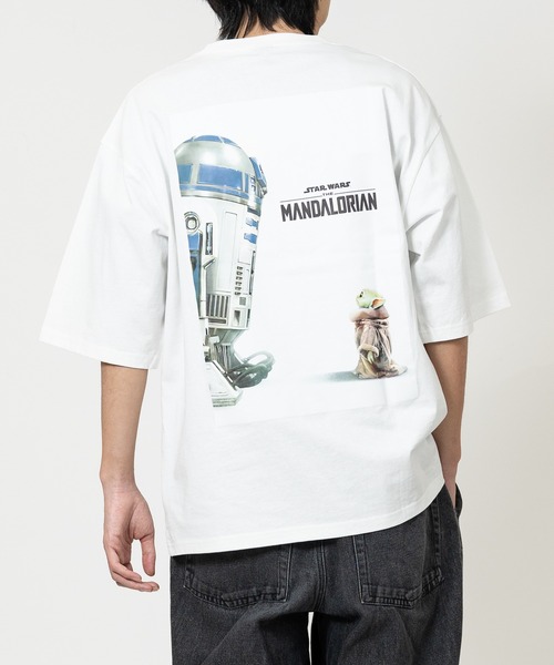JOHN'S CLOSET（ジョンズクローゼット）の「【k】〔STAR WARS/スターウォーズ〕Mandalorian Tシャツ（Tシャツ/カットソー・メンズ・ブラック系その他/ホワイト系その他2/ブラック系その他2/ホワイト系その他・MEDIUM/LARGE）」の10枚目の写真