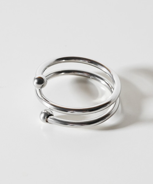 MinoriTY(マイノリティ)の「【MinoriTY select】ループリング メンズ ウィメンズ 指輪 ユニセックス(リング・メンズ・シルバー・XS/L/M/S)」の8枚目の写真