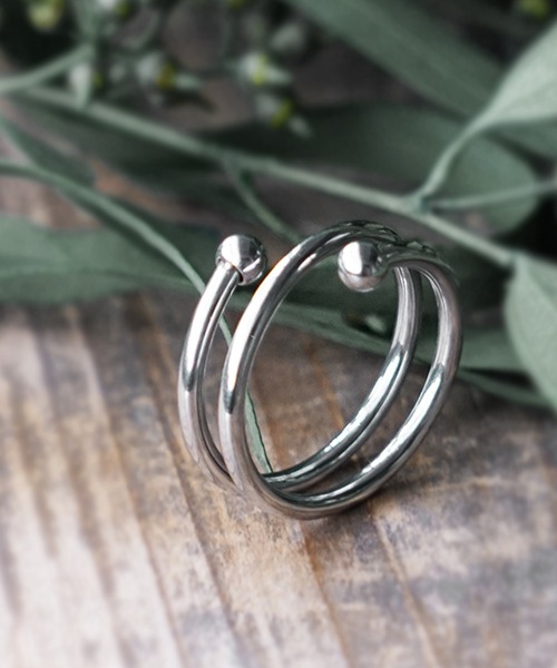 MinoriTY(マイノリティ)の「【MinoriTY select】ループリング メンズ ウィメンズ 指輪 ユニセックス(リング・メンズ・シルバー・XS/L/M/S)」の5枚目の写真