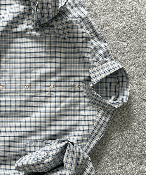 BASERANGE（ベースレンジ）の「Baserange Claude shirt（シャツ/ブラウス・メンズ・ブルー系その他・SMALL/MEDIUM）」の2枚目の写真