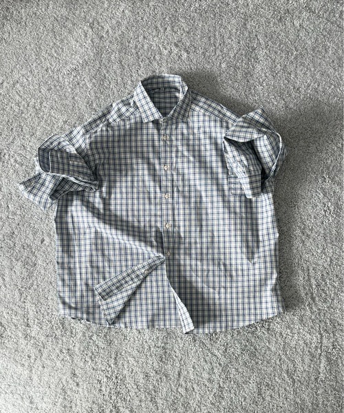 BASERANGE（ベースレンジ）の「Baserange Claude shirt（シャツ/ブラウス・メンズ・ブルー系その他・SMALL/MEDIUM）」の4枚目の写真