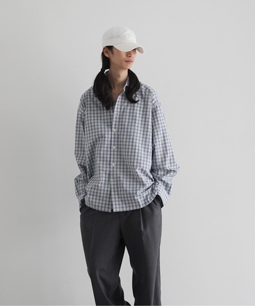 BASERANGE（ベースレンジ）の「Baserange Claude shirt（シャツ/ブラウス・メンズ・ブルー系その他・SMALL/MEDIUM）」の5枚目の写真