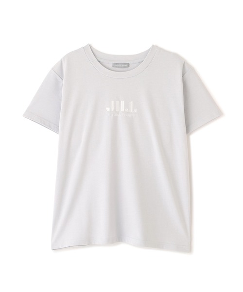 JILL by JILL STUART(ジルバイジルスチュアート)の「刺繍ロゴTシャツオーガニックコットン(Tシャツ/カットソー・レディース・ブルー/ブラック/ホワイト/ピンク・FREE)」の15枚目の写真