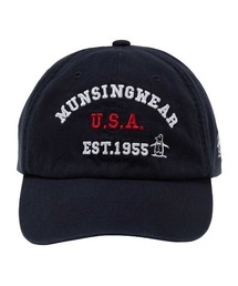 MUNSINGWEAR（マンシングウェア）の「コットンツイルロゴデザインベースボールキャップ（キャップ）」