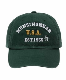 MUNSINGWEAR（マンシングウェア）の「コットンツイルロゴデザインベースボールキャップ（キャップ）」