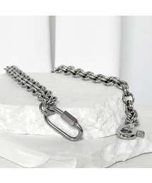 BLESSED BULLET（ブレスドブレッド）の「EB 12mm ダブルマルチチェーン-バッグ&パンツ（チャーム）」