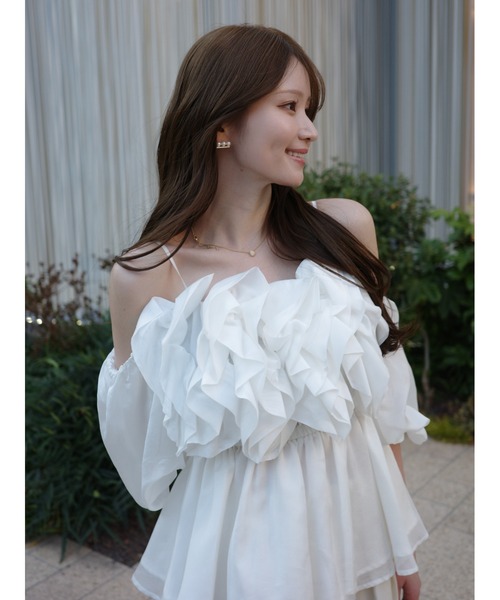 フレイ♡ペプラム アシメペプラムチュニック(ブラウス)｜トップス｜FRAY I.D（フレイ