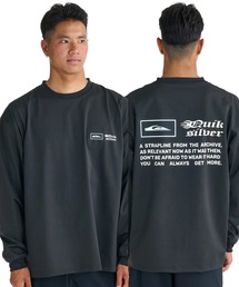 QUIKSILVER メンズ MERCURY BOX LS 長袖サーフTシャツ 【2026年春夏モデル】/クイックシルバー速乾水陸両用UVカット接触冷感ラッシュガード