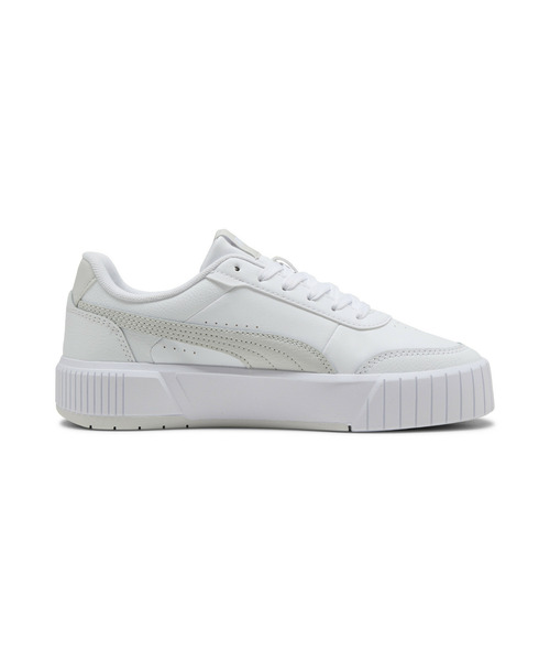 PUMA（プーマ）の「PUMA プーマ ウィメンズ キャリーナ ミア スニーカー（スニーカー・レディース・ホワイト/ホワイト系その他・22.0cm/22.5cm/23.0cm/23.5cm/24.0cm/25.0cm/25.5cm/24.5cm/26.0cm）」の9枚目の写真