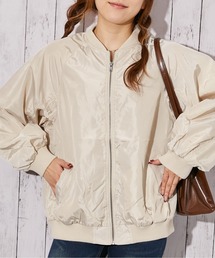 DIAVEL（ディアベル）の「《ロング丈》MA-1ブルゾン／春秋／全3色（ミリタリージャケット）」