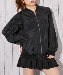 DIAVEL（ディアベル）の「《ロング丈》MA-1ブルゾン／春秋／全3色（ミリタリージャケット）」