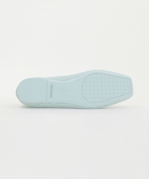 green label relaxing（グリーンレーベルリラクシング）の「ウェルネスシアー スクエア V フラットシューズ / ニットシューズ（その他シューズ・レディース・シルバー/ブラック/ダークブラウン/ライム・25cm/22.5cm/24cm/23.5cm/23cm/24.5cm）」の11枚目の写真