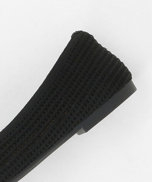 green label relaxing（グリーンレーベルリラクシング）の「ウェルネスシアー スクエア V フラットシューズ / ニットシューズ（その他シューズ・レディース・シルバー/ブラック/ダークブラウン/ライム・25cm/22.5cm/24cm/23.5cm/23cm/24.5cm）」の21枚目の写真