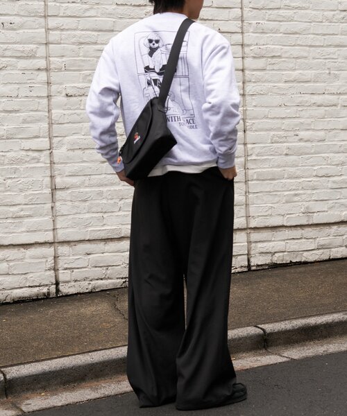 CIAOPANIC TYPY(チャオパニックティピー)の「【ユニセックス】犬刺繍ロゴフラップショルダーバッグ(ショルダーバッグ・メンズ・ブラック・ONE SIZE)」の10枚目の写真