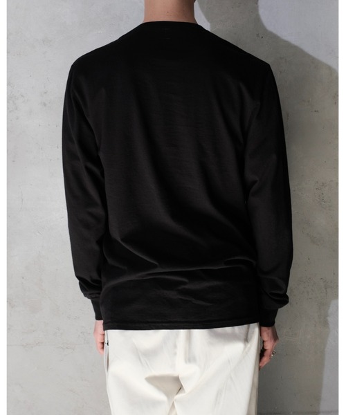 2AM(ツーエイエム)の「JERZEES / ジャージーズ ODD-EYESD CAT LS TEE(Tシャツ/カットソー・メンズ・ブラック/ブラック系1・MEDIUM/LARGE/X-LARGE)」の11枚目の写真
