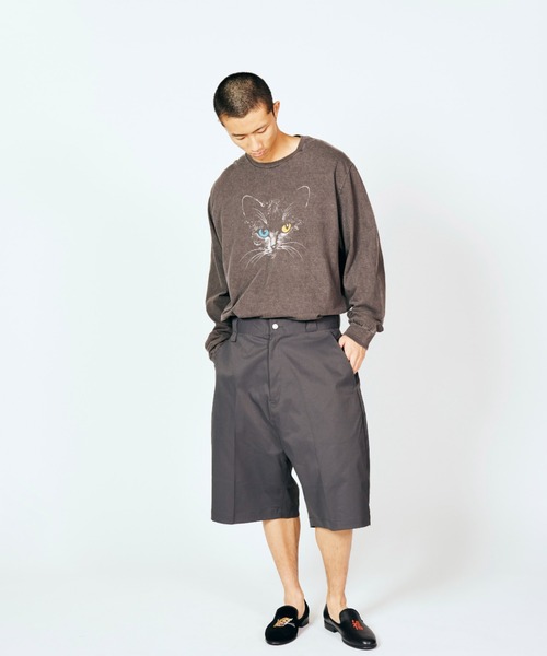 2AM(ツーエイエム)の「JERZEES / ジャージーズ ODD-EYESD CAT LS TEE(Tシャツ/カットソー・メンズ・ブラック/ブラック系1・MEDIUM/LARGE/X-LARGE)」の17枚目の写真
