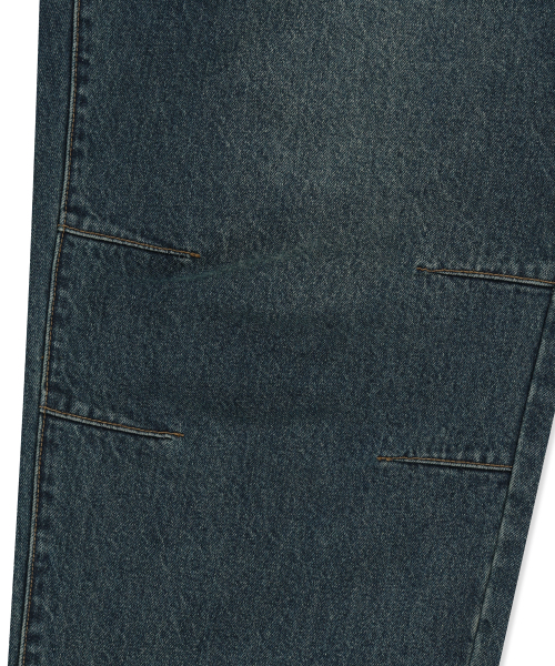 BROWNBREATH（ブラウンブレス）の「POCKET CARPENTER CURVED DENIM PANTS - BLUE（デニムパンツ・レディース・その他・SMALL/MEDIUM/LARGE/X-LARGE）」の7枚目の写真
