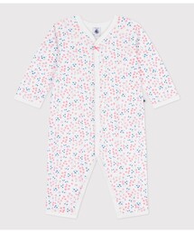 PETIT BATEAU（プチバトー）の「フラワープリント足なしロンパース（ロンパース）」