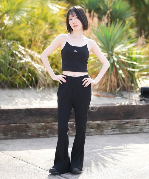 NEW ERA（ニューエラ）の「NEW ERA/ニューエラ レディース キャミソール WS RIB CR CAMISOLE（タンクトップ・レディース・ブラック/アイボリー・S/M）」の11枚目の写真