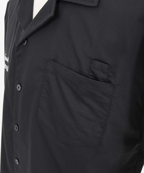 1minute 1second(ワンミニットワンセカンド)の「mhs2563-twill stretch open-collar shirt オープンカラーシャツ(1M26N120)(シャツ/ブラウス・メンズ・ブラック/グレイッシュベージュ/チャコール・XL/L/M/S)」の16枚目の写真