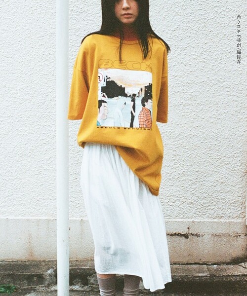 BECK for UACG＞ PREMIUM BOX TEE/Tシャツ（Tシャツ/カットソー