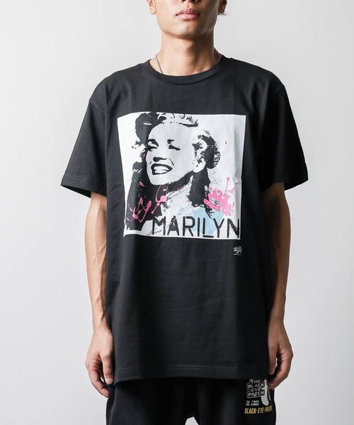 ARCHIVER(アーカイバ)の「【Radio Days】MARILYN MONROE S/S TEE マリリンモンロー プリントTシャツ(Tシャツ/カットソー・メンズ・ホワイト/ブラック・LARGE)」の1枚目の写真