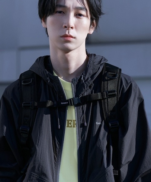 COVERNAT(カバーナット)の「PACKABLE LIGHTWEIGHT WINDBREAKER(ナイロンジャケット・メンズ・アイボリー/チャコールグレー/カモフラージュ・XX-LARGE/X-LARGE/LARGE/MEDIUM/SMALL)」の13枚目の写真