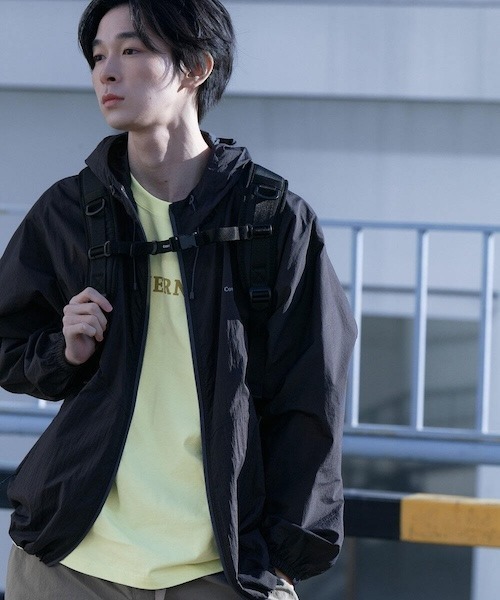 COVERNAT(カバーナット)の「PACKABLE LIGHTWEIGHT WINDBREAKER(ナイロンジャケット・メンズ・アイボリー/チャコールグレー/カモフラージュ・XX-LARGE/X-LARGE/LARGE/MEDIUM/SMALL)」の12枚目の写真