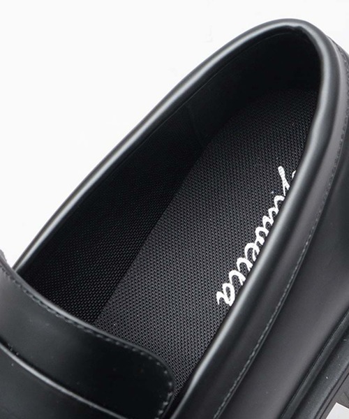 BACKYARD FAMILY(バックヤードファミリー)の「glabella PLATFORM WIDE COIN LOAFERS(ローファー・メンズ・ブラック・S/L)」の14枚目の写真