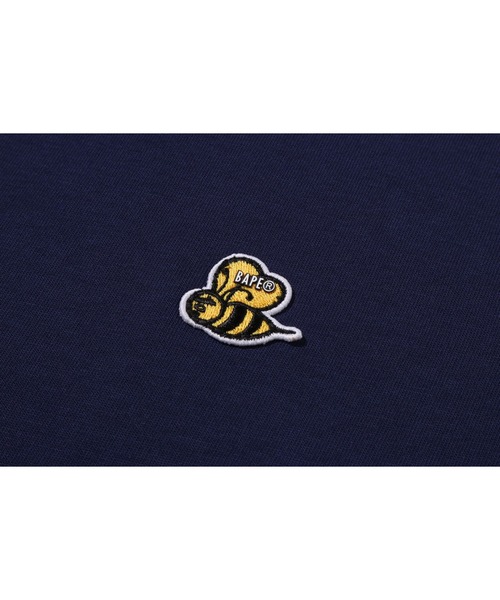 A BATHING APE(アベイシングエイプ)の「BAPE BEE ONE POINT TEE(Tシャツ/カットソー・メンズ・グレー/ブラック/ネイビー/イエロー・LARGE/SMALL/MEDIUM/X-LARGE/XX-LARGE/XXX-LARGE)」の11枚目の写真