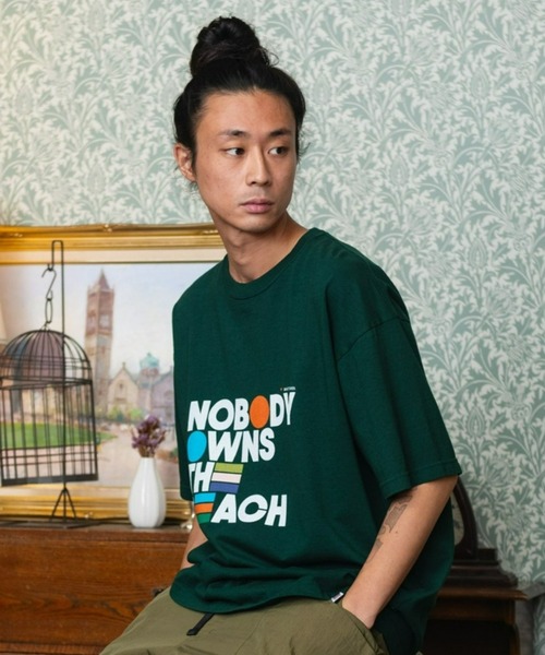 MAGIC NUMBER(マジック ナンバー)の「【MAGIC NUMBER】NOBODY OTB US COTTON S/S T-SHIRT(Tシャツ/カットソー・メンズ・グリーン/ホワイト/ブラック・X-LARGE/MEDIUM/LARGE)」の3枚目の写真