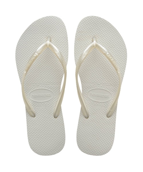 havaianas（ハワイアナス）の「SLIM（サンダル・レディース・ホワイト/ピンク/ゴールド系2/ネイビー/オレンジ/ブラック/ゴールド系3・22cm/23cm/24.5cm/25.5cm）」の11枚目の写真