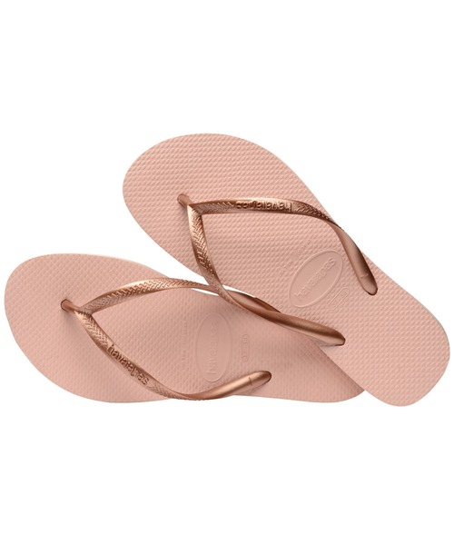 havaianas（ハワイアナス）の「SLIM（サンダル・レディース・ホワイト/ピンク/ゴールド系2/ネイビー/オレンジ/ブラック/ゴールド系3・22cm/23cm/24.5cm/25.5cm）」の19枚目の写真