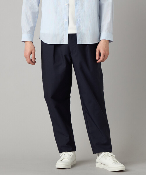 COMME CA MEN(コムサメン)の「タックテーパード チノパンツ(チノパンツ・メンズ・ベージュ/ネイビー/カーキ・L/M/S)」の6枚目の写真