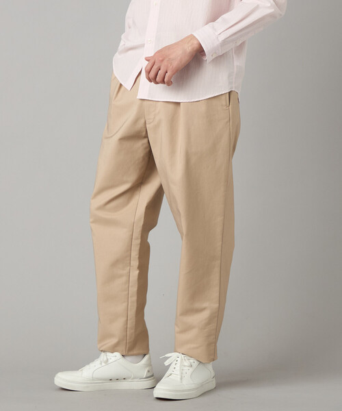 COMME CA MEN(コムサメン)の「タックテーパード チノパンツ(チノパンツ・メンズ・ベージュ/ネイビー/カーキ・L/M/S)」の14枚目の写真