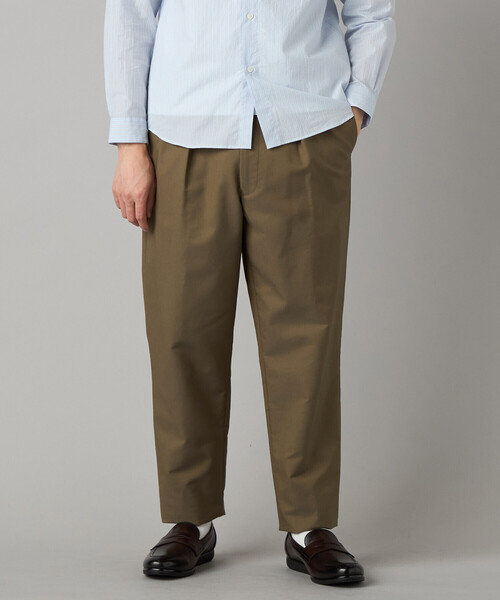 COMME CA MEN(コムサメン)の「タックテーパード チノパンツ(チノパンツ・メンズ・ベージュ/ネイビー/カーキ・L/M/S)」の16枚目の写真