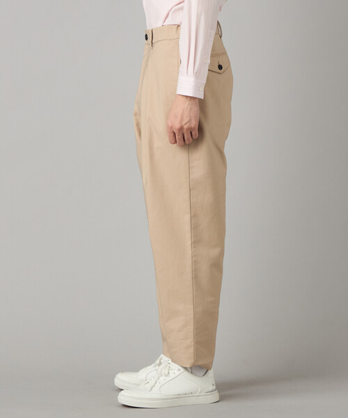 COMME CA MEN(コムサメン)の「タックテーパード チノパンツ(チノパンツ・メンズ・ベージュ/ネイビー/カーキ・L/M/S)」の19枚目の写真