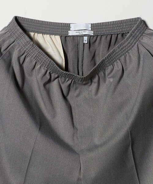 CELLAR DOOR（セラドール）の「＜Cellar Door＞ALFRED/ソリッド オールギャザー イージースラックス（スラックス・メンズ・ブラック/グレー系・48/46/44）」の7枚目の写真