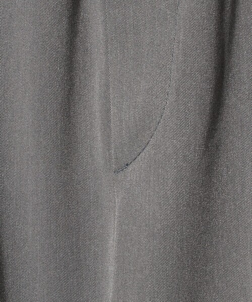 CELLAR DOOR（セラドール）の「＜Cellar Door＞ALFRED/ソリッド オールギャザー イージースラックス（スラックス・メンズ・ブラック/グレー系・48/46/44）」の9枚目の写真